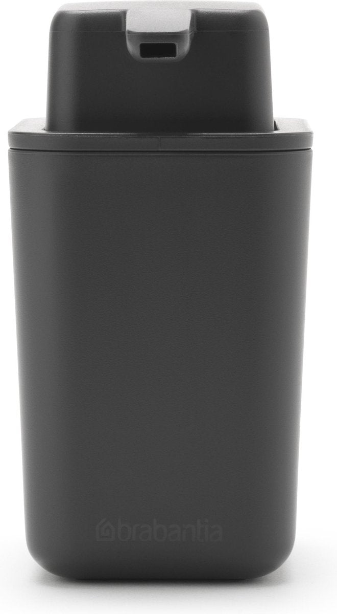 Brabantia sinkside zeepdispenser - 200 ml - dark grey