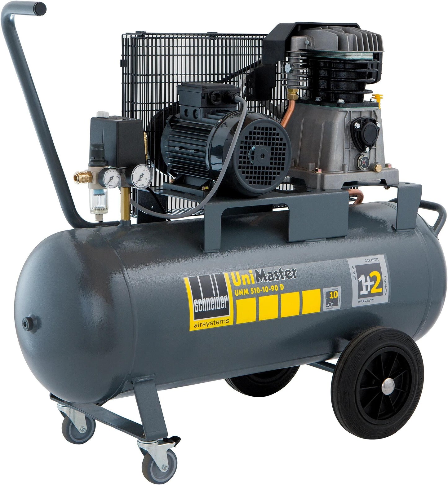 Schneider Airsystems kompressor unimaster unm 510-10-90 d compressor uni master type 510-10-90d