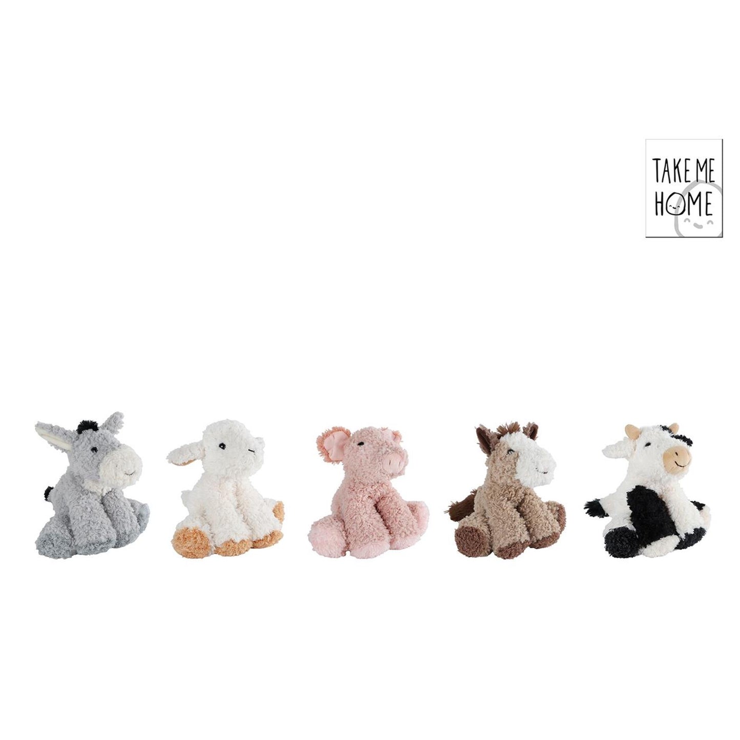 Take Me Home boerderij dier pluche 16cm