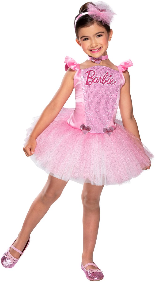 Rubies - barbie ballerina deluxe (3-4 jaar)