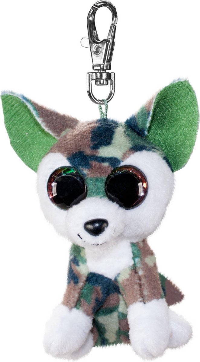 Lumo Stars Lumo wolf woody met clip - mini - 8,5cm