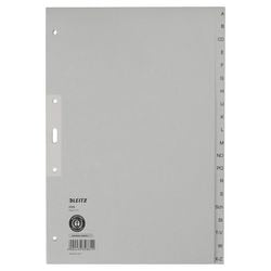 Tabbladen Leitz 4300 grijs, 1 set