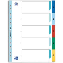 Tabbladen Oxford A4 5 stuks