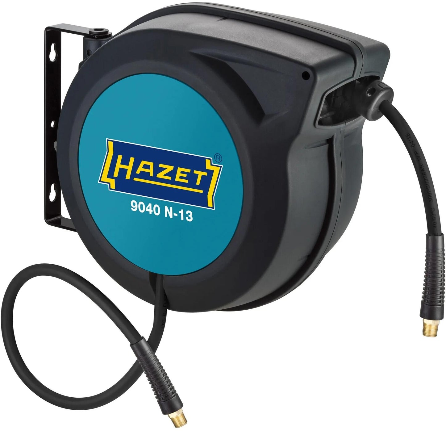 Hazet druckluftschlauchaufroller 9040n-13 hose reel 1 2 15m tubes