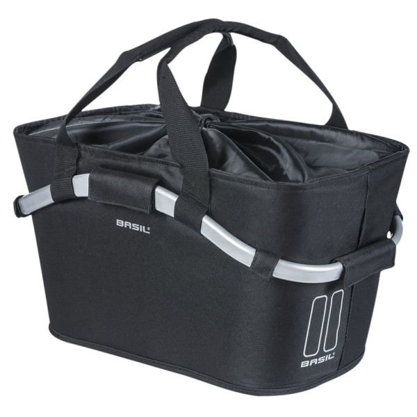BASIL Mand achterop mik classic carry all zwart
