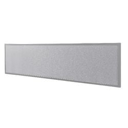 Scheidingswand Bisley grijs 1600x350mm