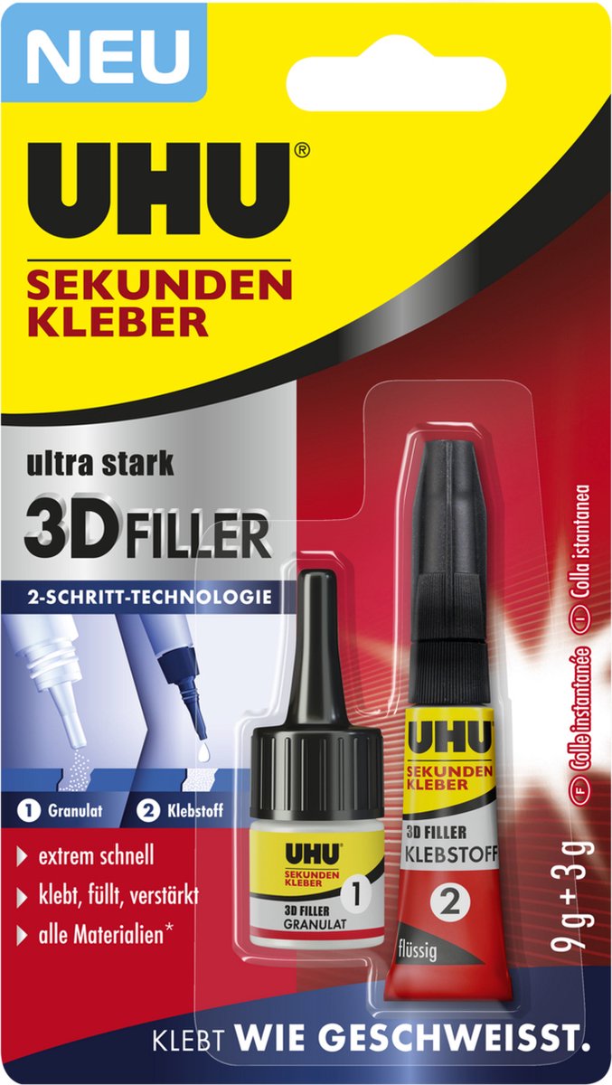 UHU 350431, vloeistof, 11 ml, 10 °c