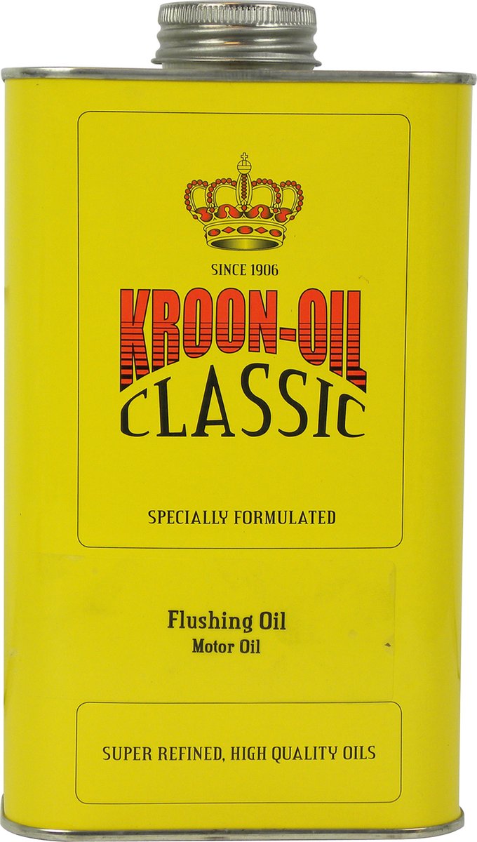 Kroon-Oil flushing oil - singlegrade spoelolie - hoge kwaliteit - 1 liter - neutraal