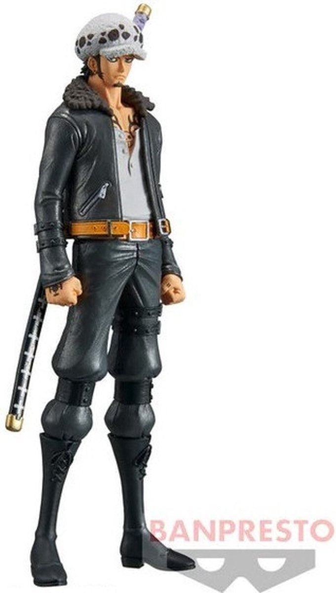 Banpresto Co., Ltd. One piece: film red - dxf - the grandline men - vol.10 - trafalgar law statue 17cm
