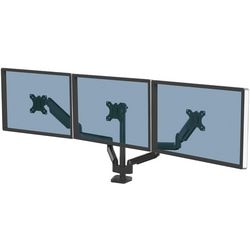 Monitorarm Fellowes Platinum triple 9 kg zwart