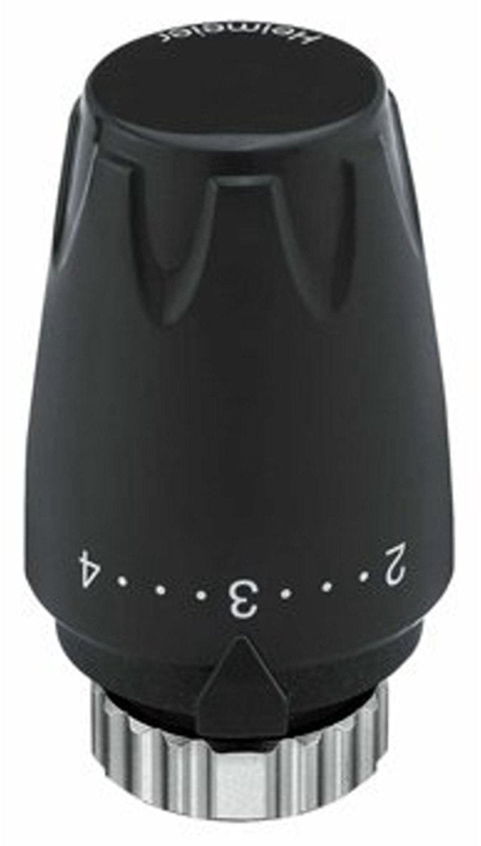 Imi Heimeier dx thermostaatkop ral9005 m30x1.5 zwart