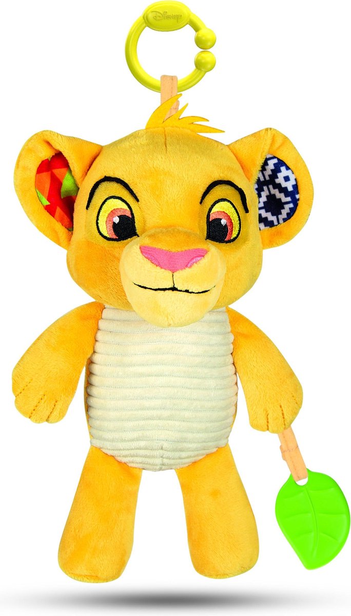 Clementoni Baby - activiteiten knuffel disney leeuwenkoning - knuffeldier