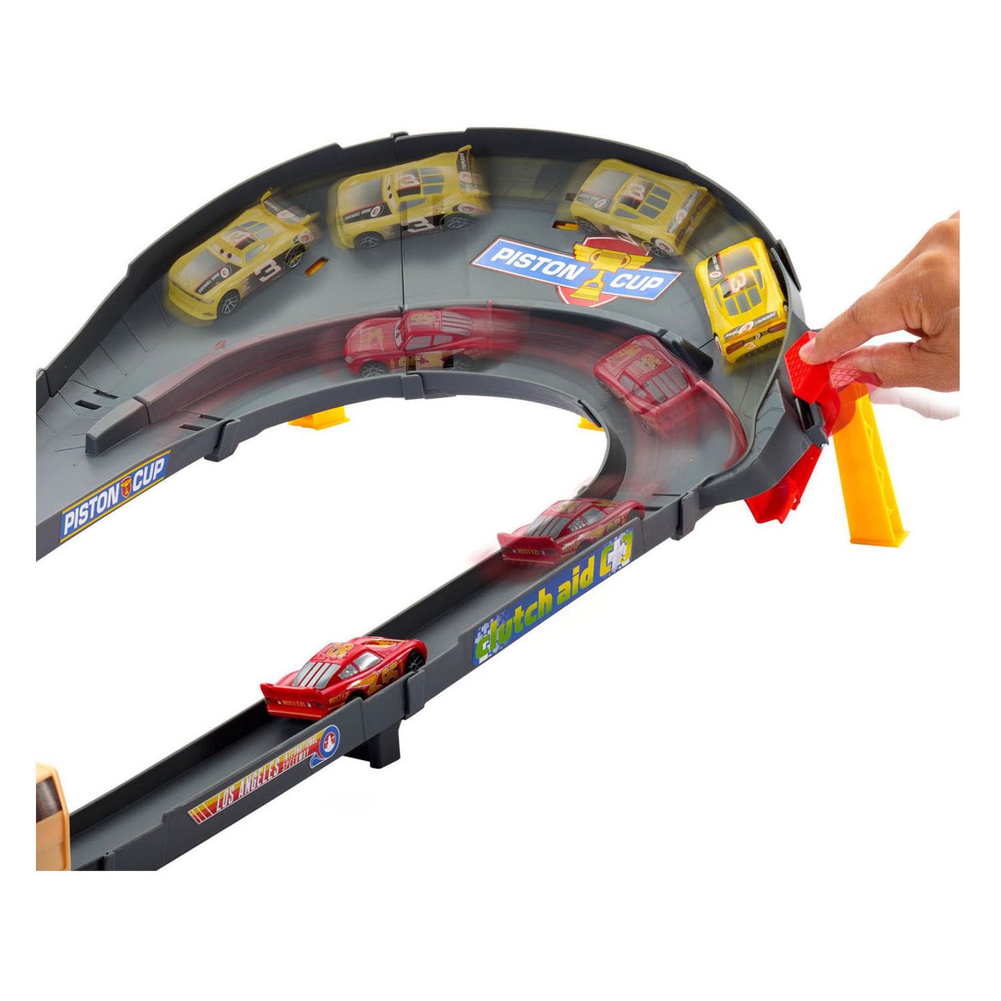 Disney Cars nascar baanwisselrace speelset