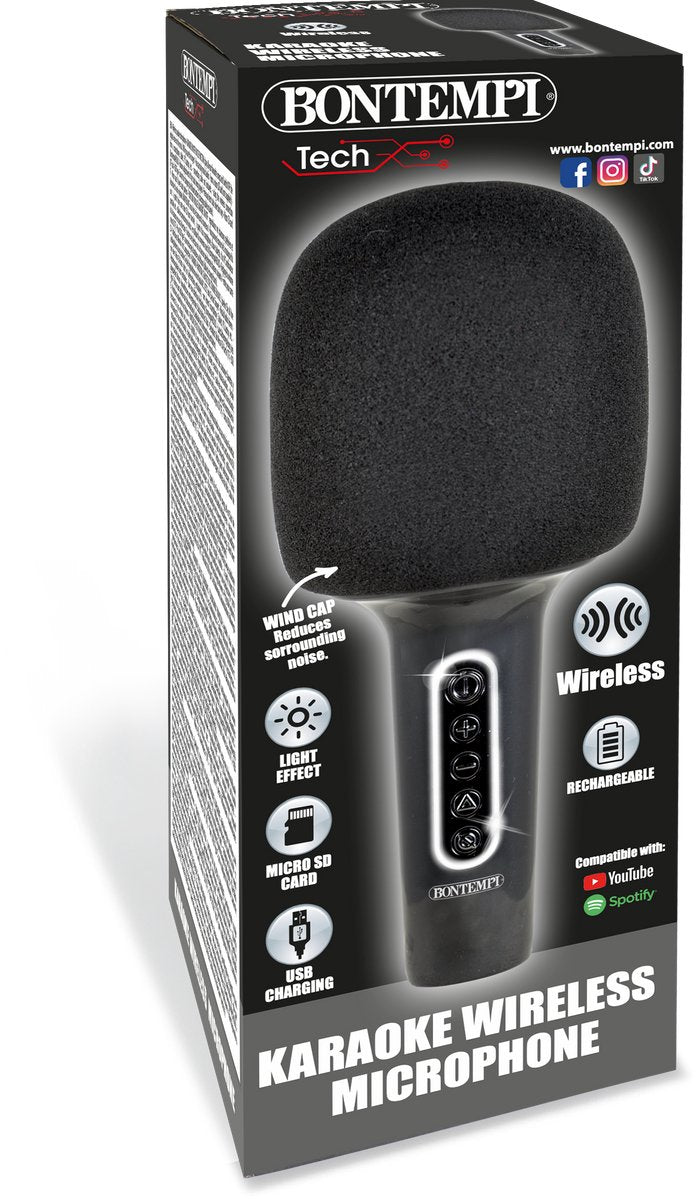 Bontempi Spa Bontempi - karaoke draadloze microfoon