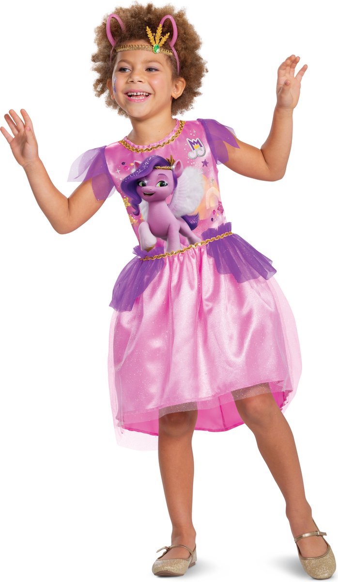 Disguise Mijn kleine pony, pipp petals jurk classic m (7-8)