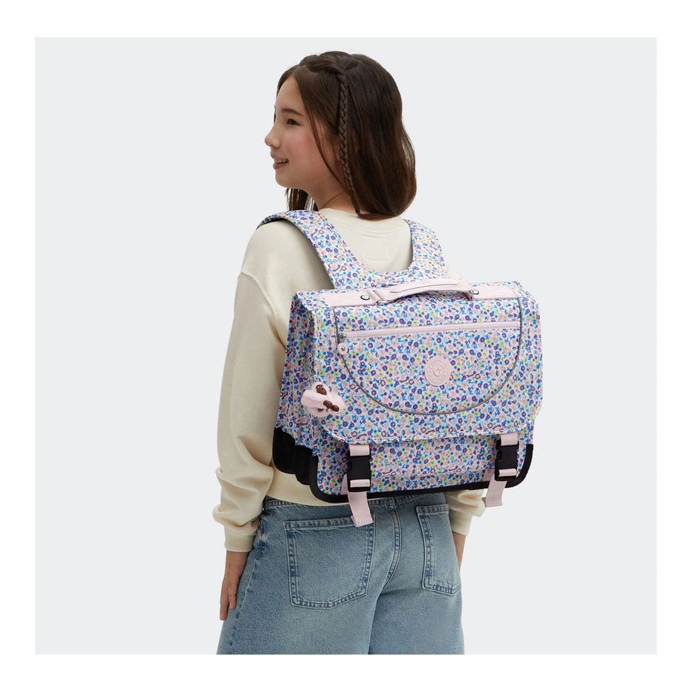 Kipling preppy rugzak - digi flower print