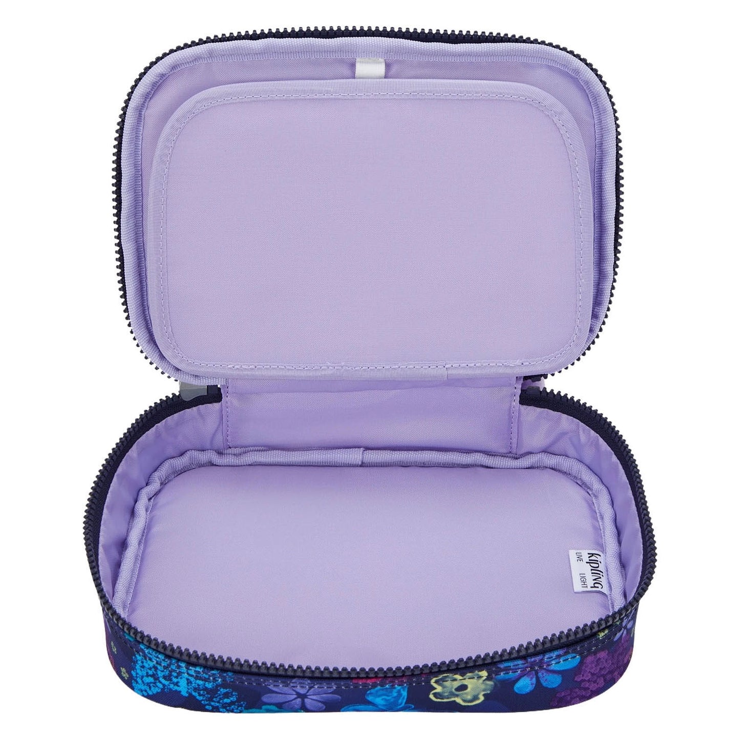 Kipling 100 pens etui - dark flower stamp