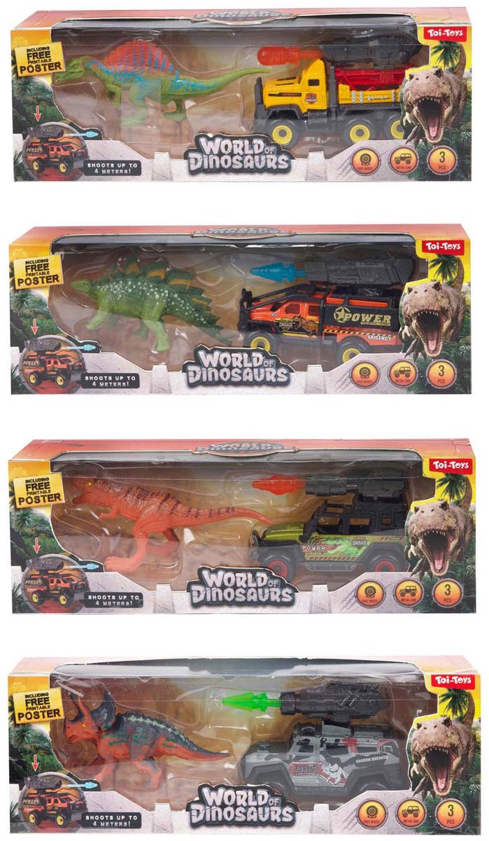 Toi-Toys Speelset dino hunter