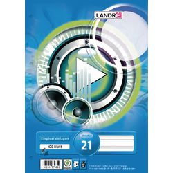 Ringbandinterieur Landré A4 100 vel