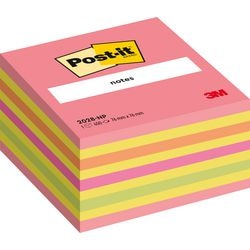 Post-it Kleurkubussen 2028-np 76 x 76 mm assorti neon 450 vel