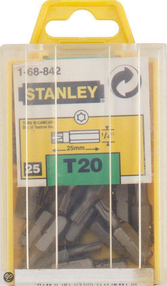 STANLEY 1 4 bits torx t20