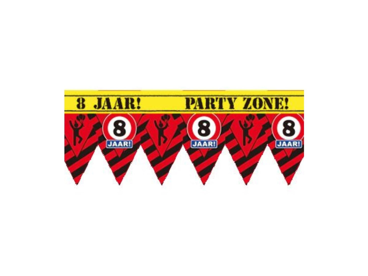 Paperdreams Party tape - 8 jaar