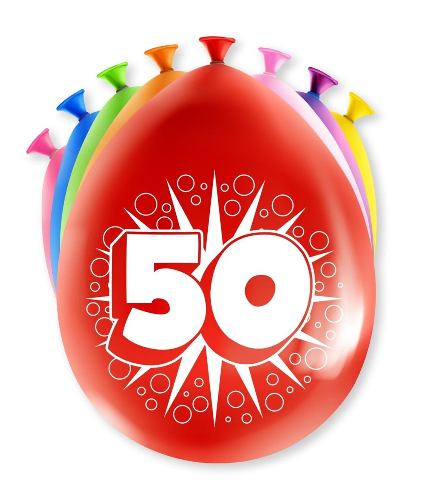 Paperdreams cijferballonnen n - 50 jaar
