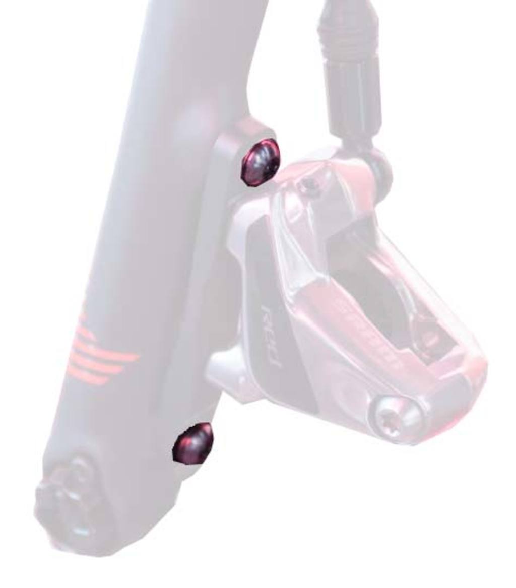 SRAM t25 discbrake hardware