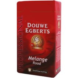 Koffie DE Melange rood snelfiltermaling 250gr