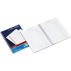 Kasboek Djois 181062 A6 blauw rood