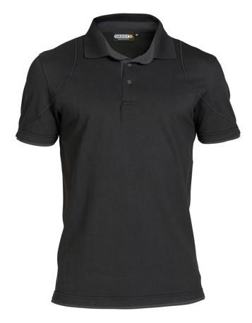 DASSY polo orbital zwart grijs xl