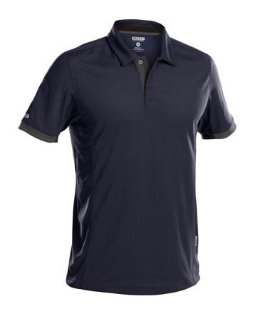 DASSY polo traxion marine grijs m