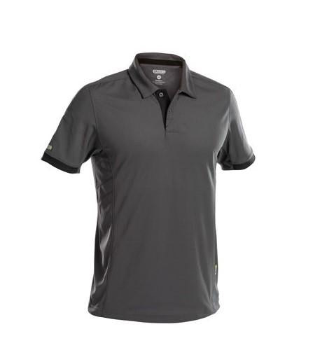 DASSY polo traxion grijs zwart s