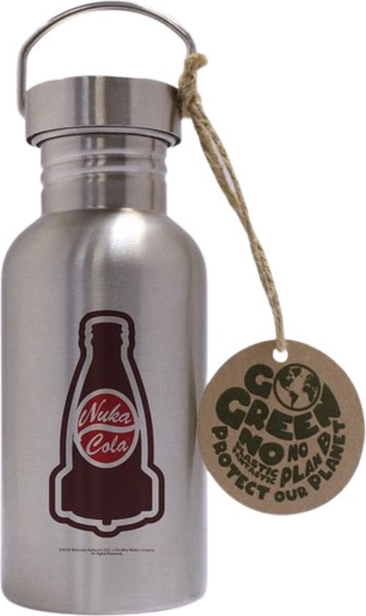 GB Eye drinkbeker fallout nuka cola rvs 500 ml zilver