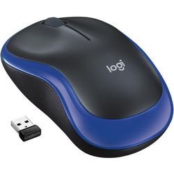Muis Logitech M185 Draadloos Blauw