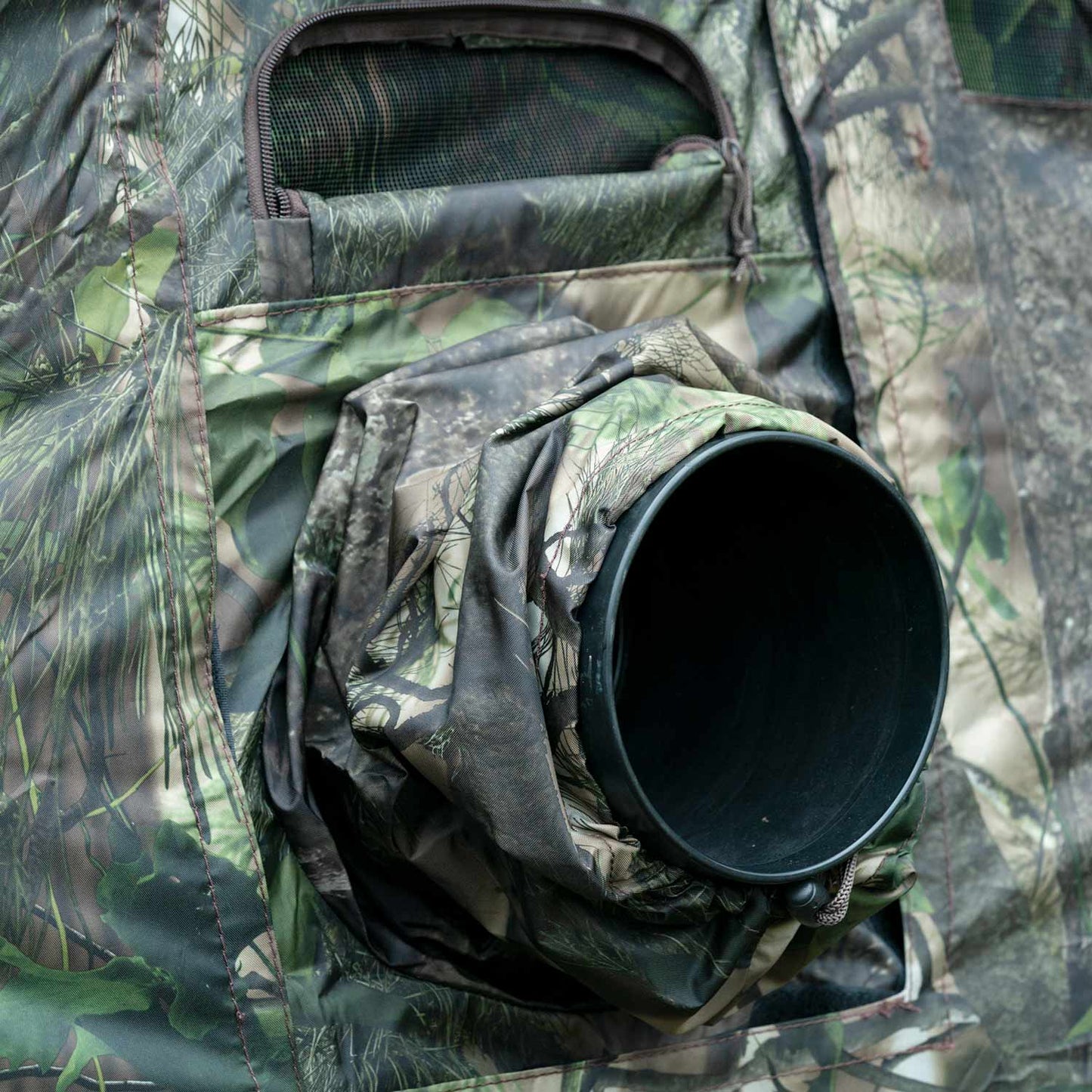 Buteo Photo Gear snoot lens cover groen voor schuiltent