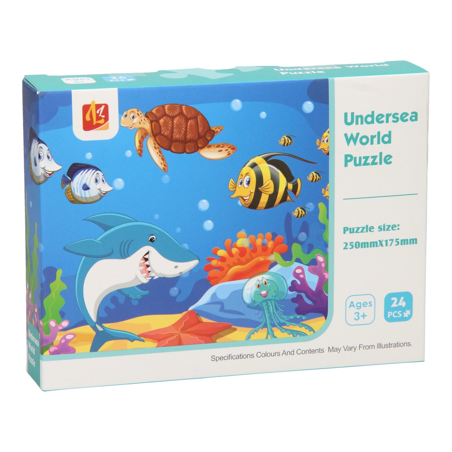 Lobbes Puzzel onderwaterwereld, 24st.