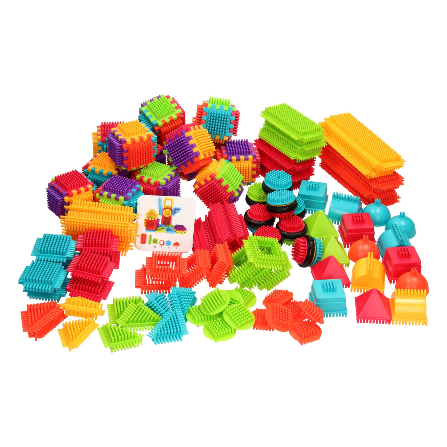 Bloko Bristle blokken in opbergbox, 200dlg.