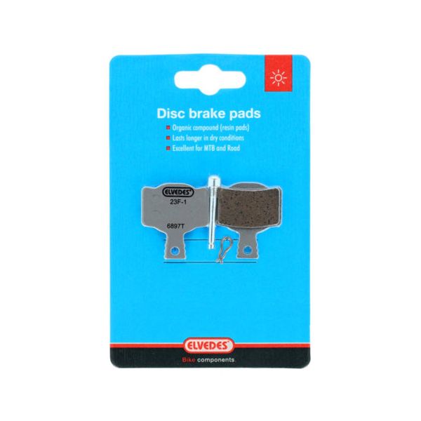Elvedes Cable Systems BV Schijfremblokset elvedes - magura - organische compound (resin) - 1 paar
