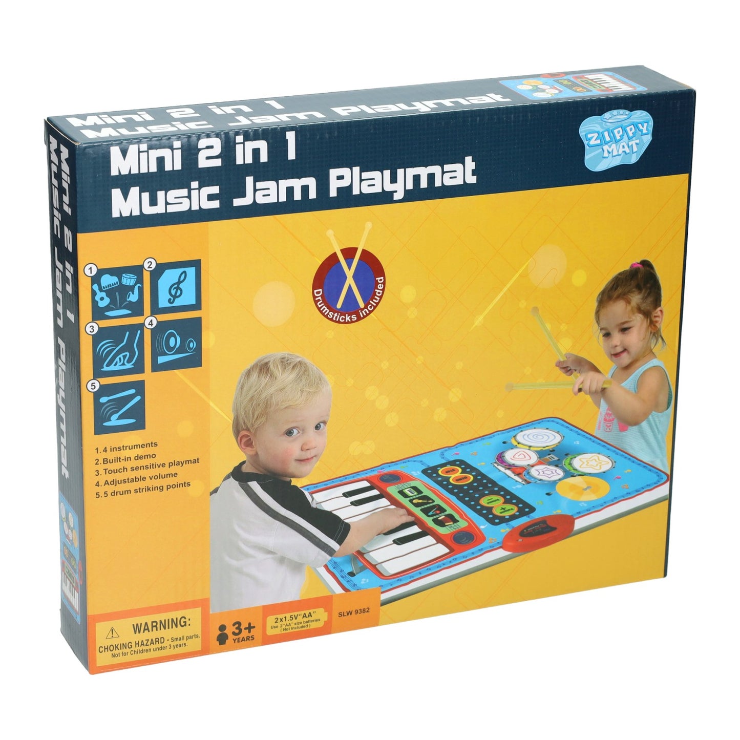 Lobbes Speelgoed BV Muziek mat met piano drums