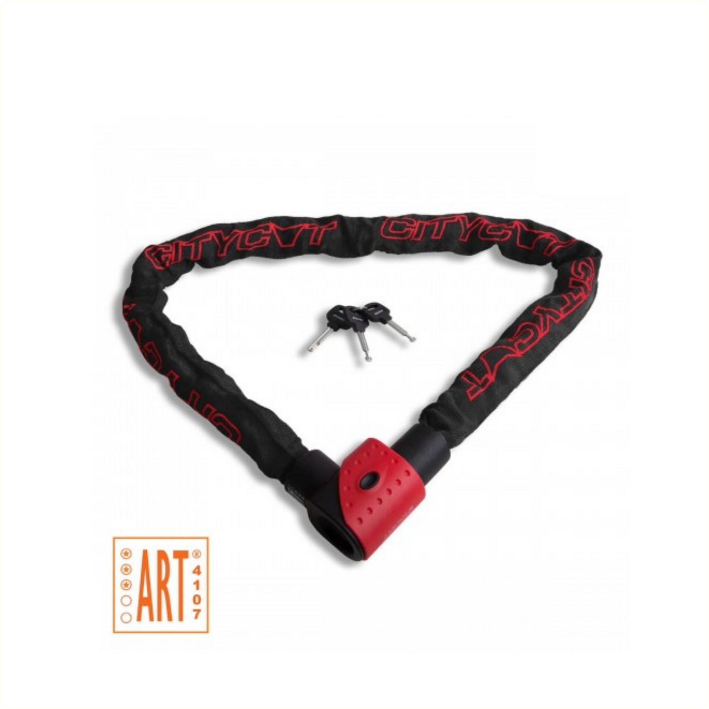 Falko Import Export Starry kettingslot citycat art*** 120cm. met nylon hoes
