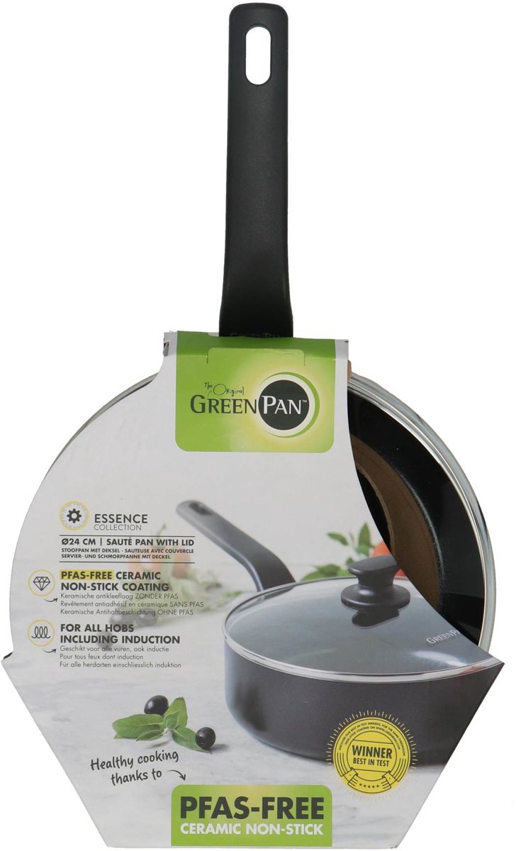 GreenPan - hapjespan - 24 cm - keramisch koekenpan