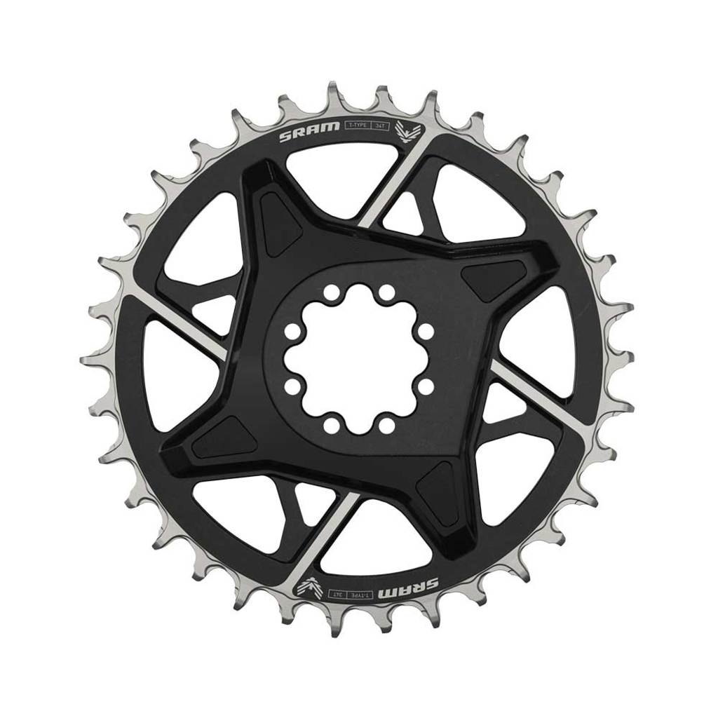 Sram kettingblad xo d1 t-type 34t eagle direct mount 3mm offset incl. 8 bouten) - 299980