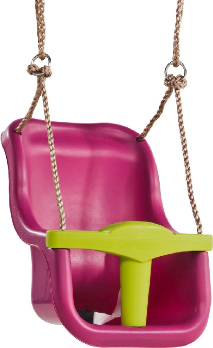 KBT baby schommelzitje luxe paars lime