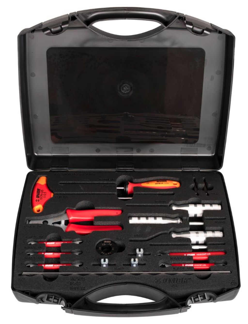 Unior Grs nippelspannerset univ