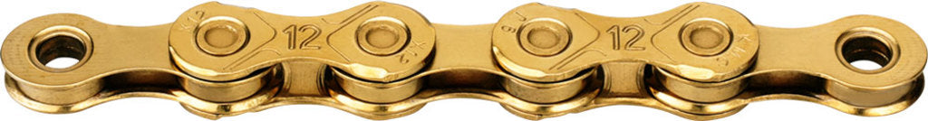 KMC X12 waxed - ti-n - gold