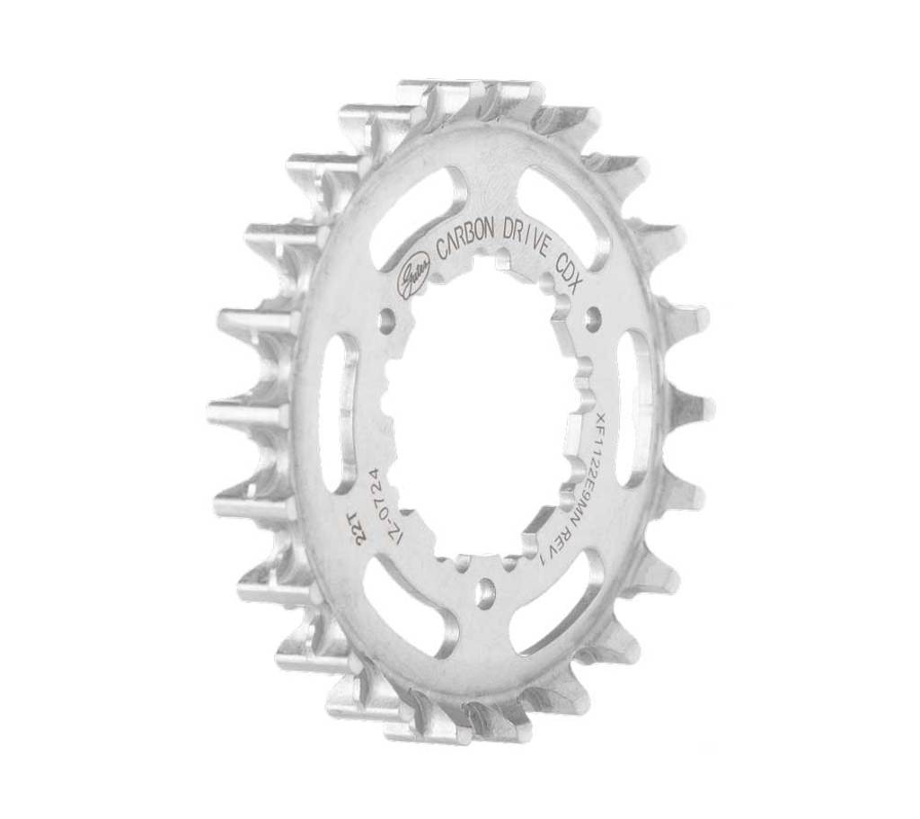 Gates sprocket cdx 22t enviolo 9-spline bl 45,5 50mm fin line