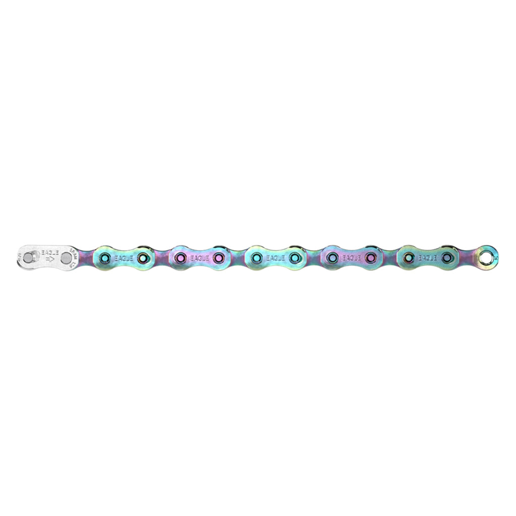 SRAM chain s500 rainbow 126 links solid pin