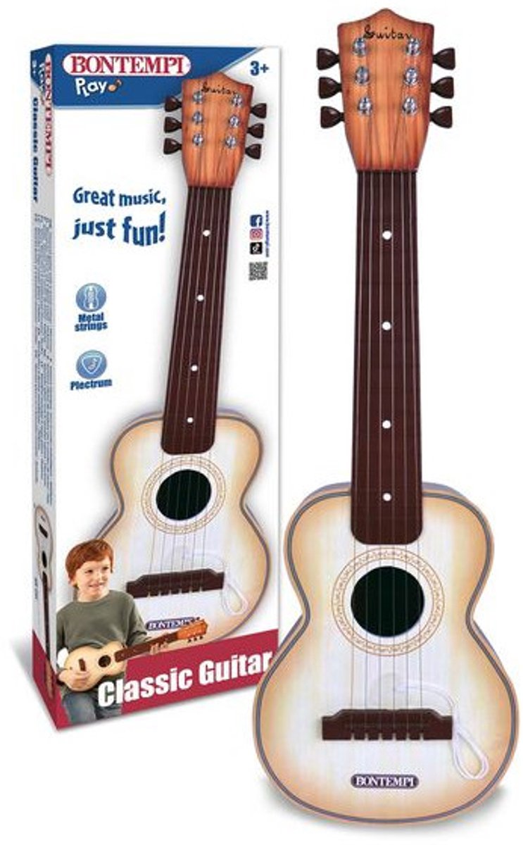 Bontempi Spa Bontempi - speelgoedgitaar - speelgoedinstrument - klassieke gitaar