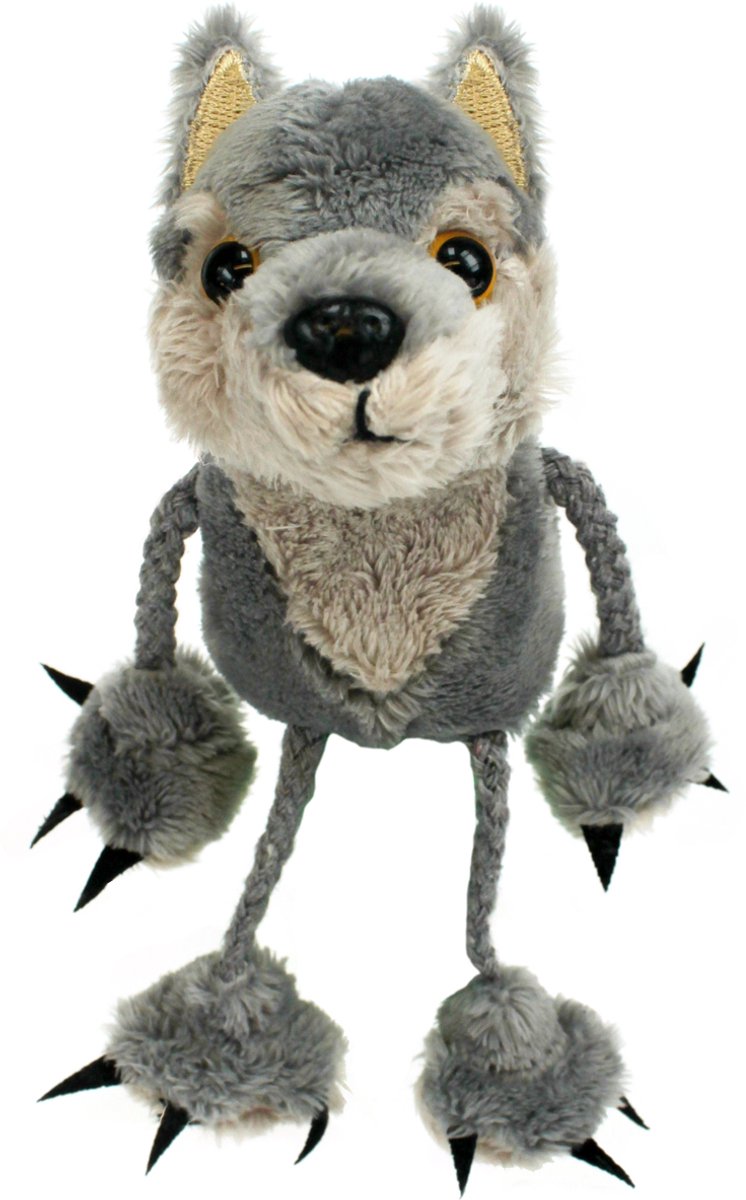 The Puppet Company vingerpop - wolf